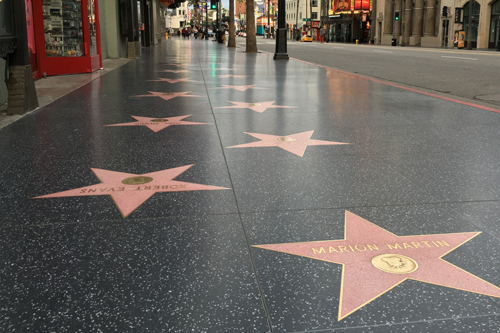 This image is used for Hollywood Walk Of Fame link button